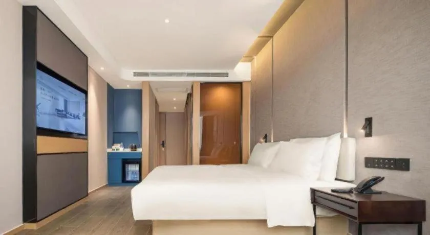 Bed in Atour Hotel Taiyuan Inner Ring