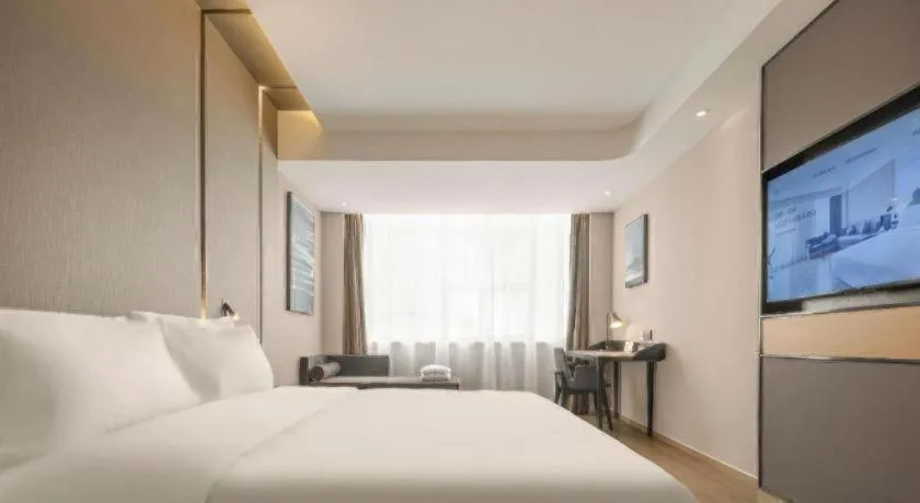 Bed in Atour Hotel Taiyuan Inner Ring