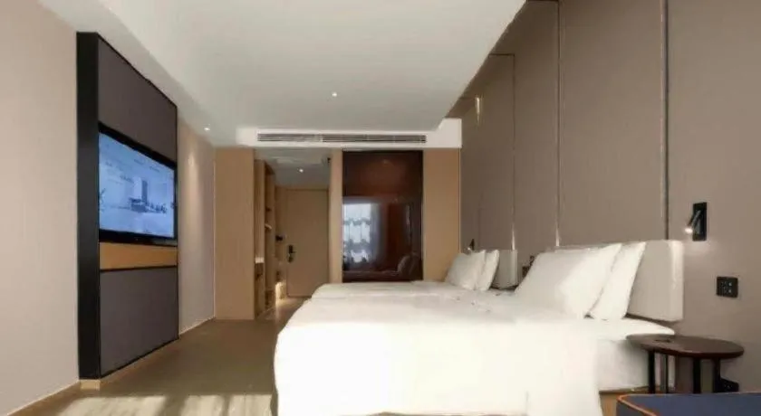 Bed in Atour Hotel Taiyuan Inner Ring