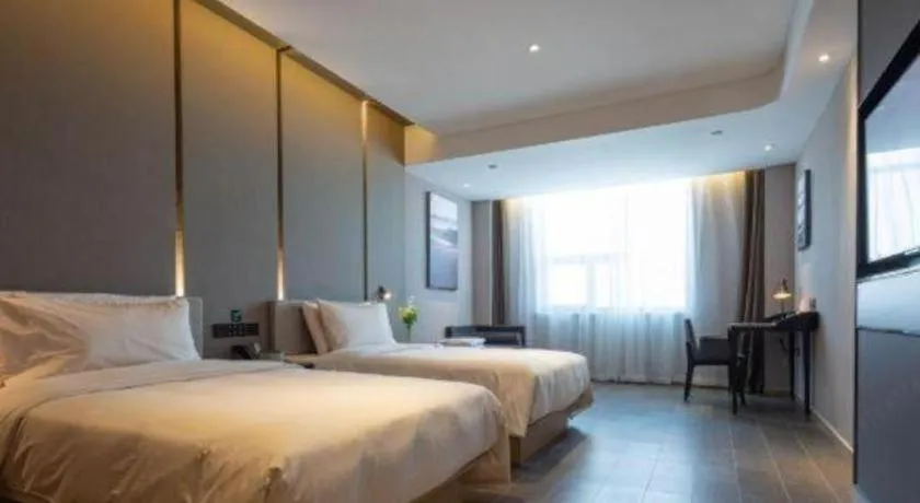 Bed in Atour Hotel Taiyuan Inner Ring