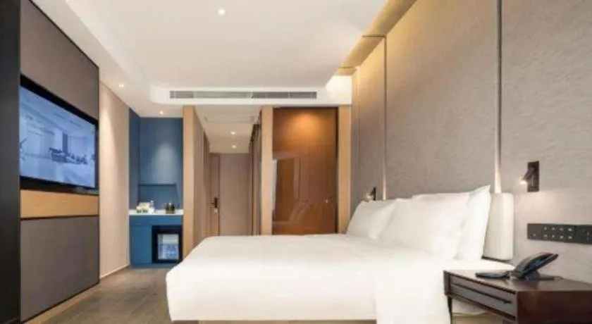 Bed in Atour Hotel Taiyuan Inner Ring