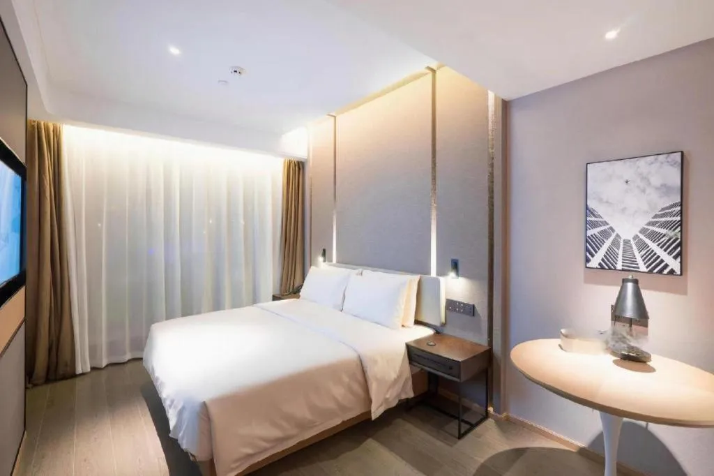 Bed in Atour Hotel Taiyuan Inner Ring