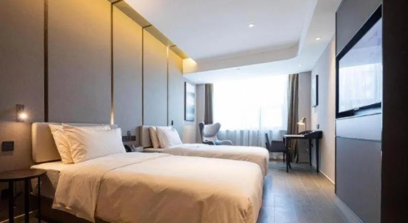 Bed in Atour Hotel Taiyuan Inner Ring