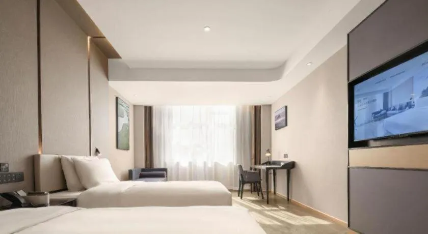 Bed in Atour Hotel Taiyuan Inner Ring