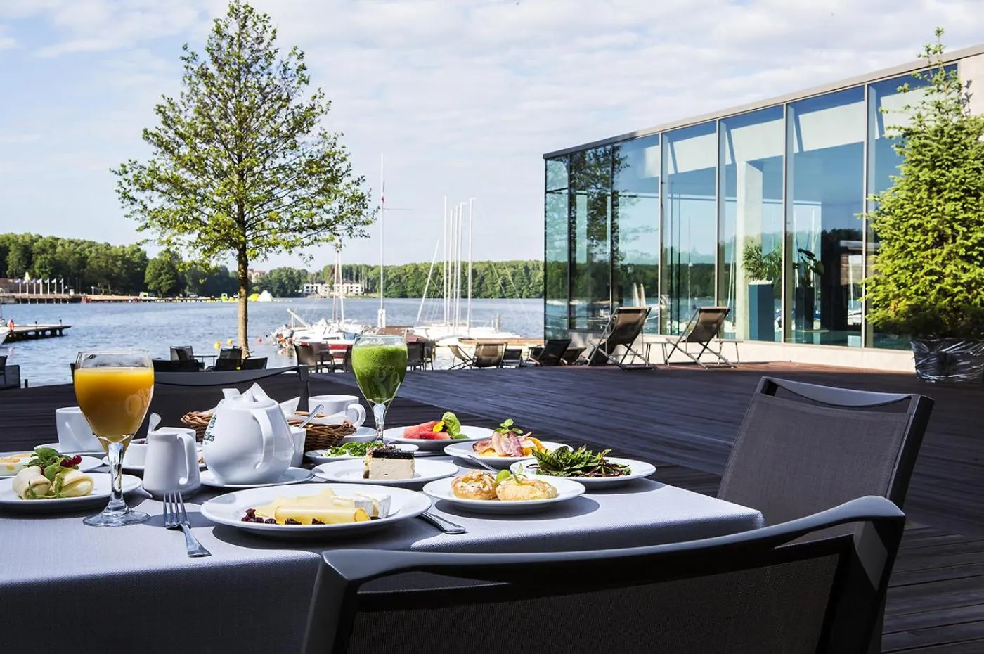 Natural landscape in Przystań Hotel&Restaurants