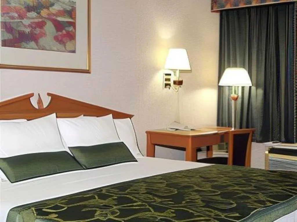 Bed in OYO Hotel Georgia near Fairburn / Atlanta