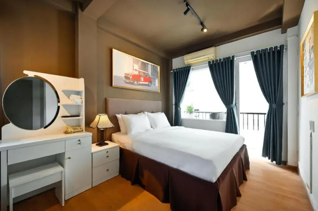 Bed in The Noble Swan WoodPark Hotel Bed in The Noble Swan WoodPark Hotel