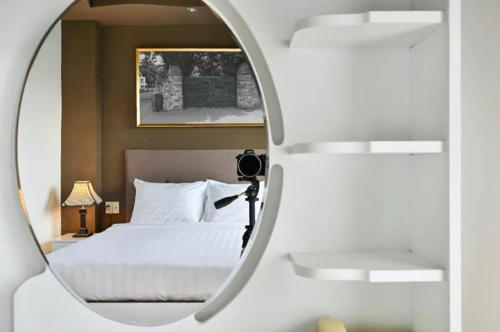 Bed in The Noble Swan WoodPark Hotel