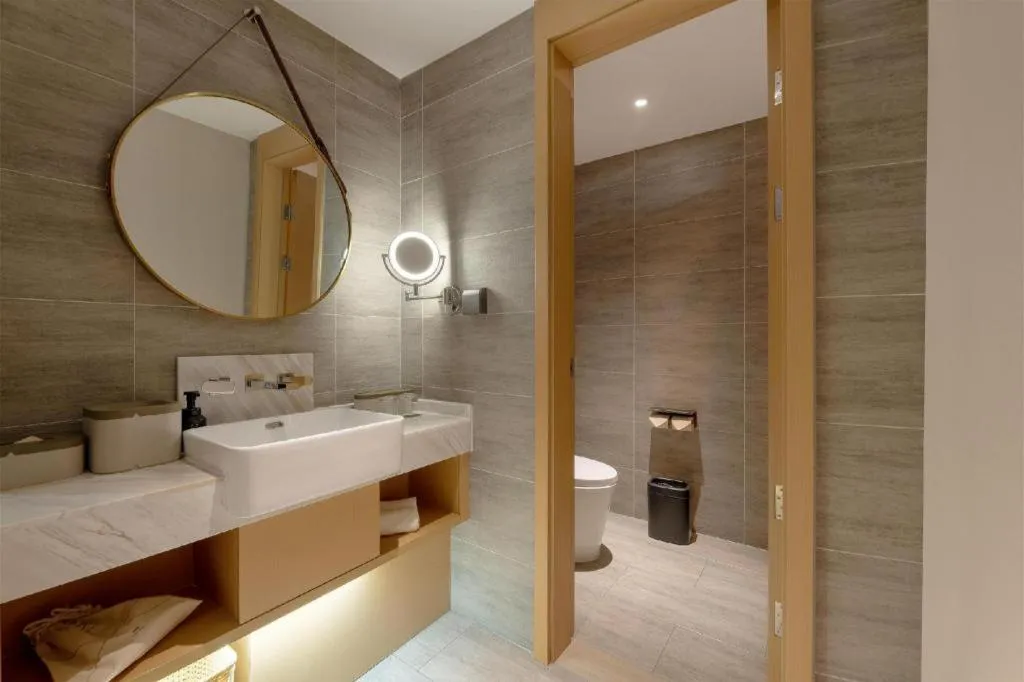 Bed in Atour Hotel Urumqi Municipal Government Nanhu People's Square