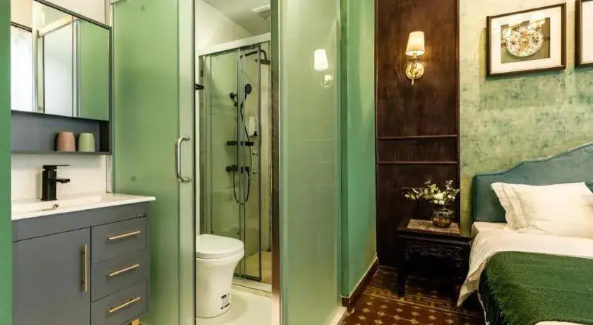 Bed in Origin Antique House and Hotel Bed in Origin Antique House and Hotel