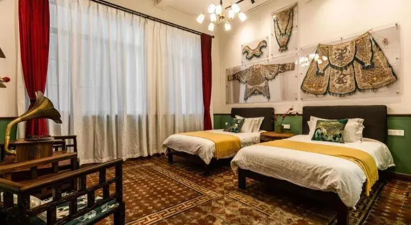 Bed in Origin Antique House and Hotel Bed in Origin Antique House and Hotel