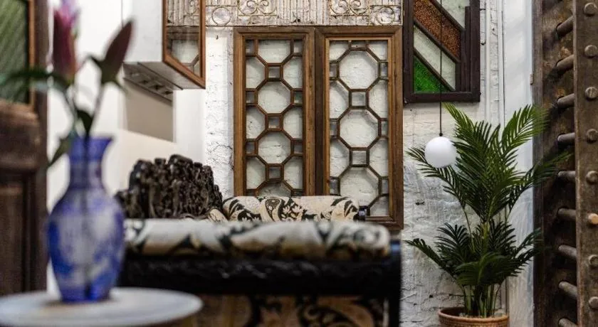 Bed in Origin Antique House and Hotel