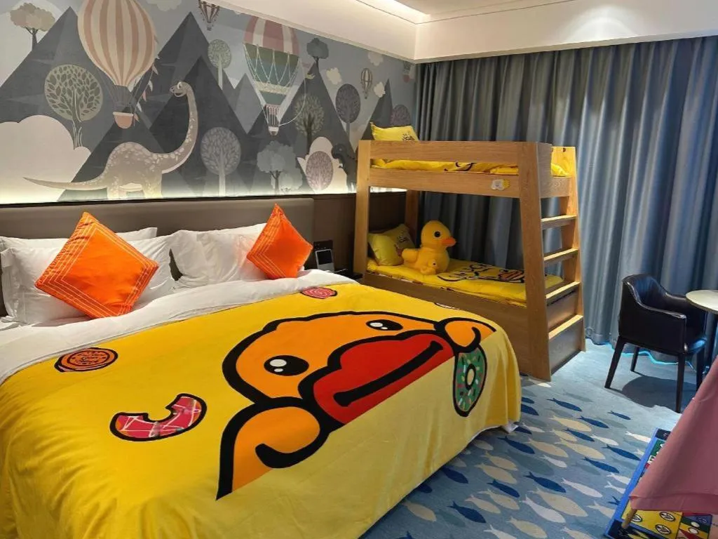 Bed in Yinhu Junyi Hotel（Wildlife Park）