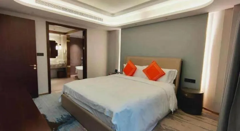 Bed in Yinhu Junyi Hotel（Wildlife Park）