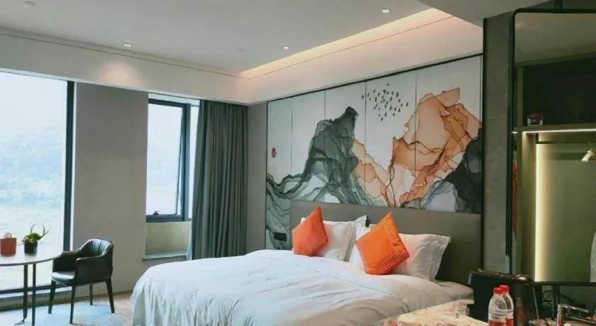 Bed in Yinhu Junyi Hotel（Wildlife Park）