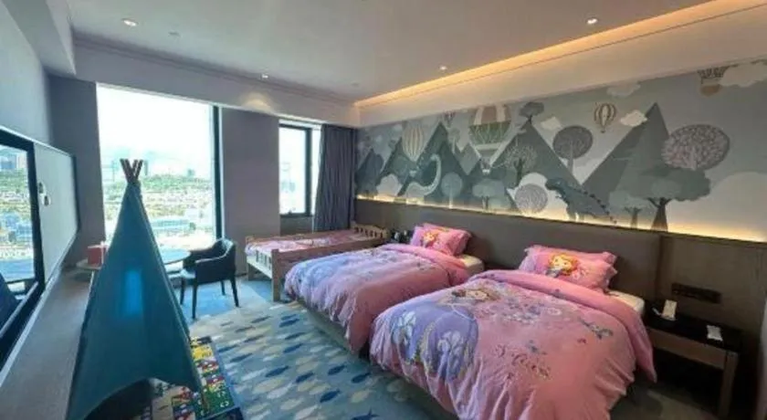 Bed in Yinhu Junyi Hotel（Wildlife Park）