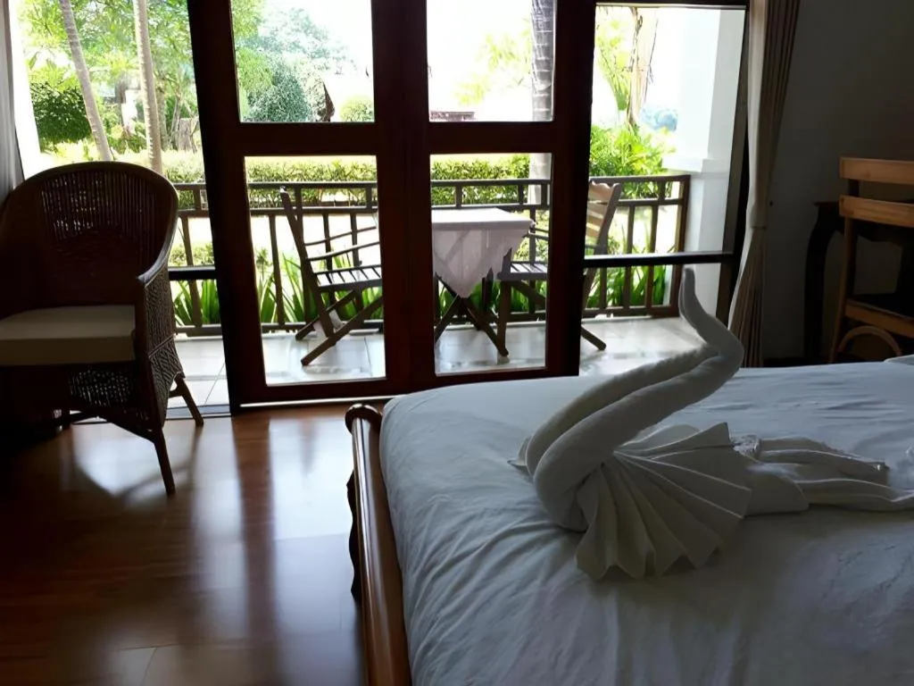 Bed in Gin's Greenery Resort