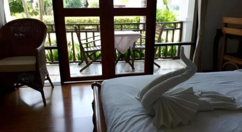 Bed in Gin's Greenery Resort