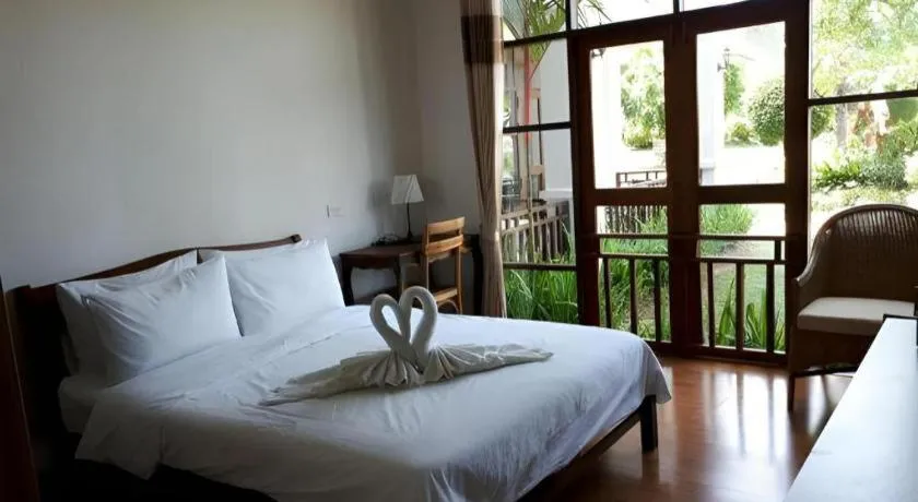 Bed in Gin's Greenery Resort