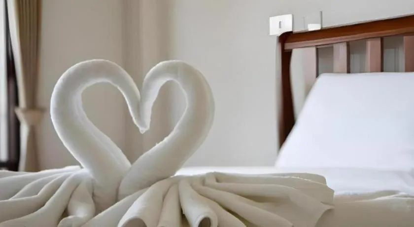 Bed in Gin's Greenery Resort