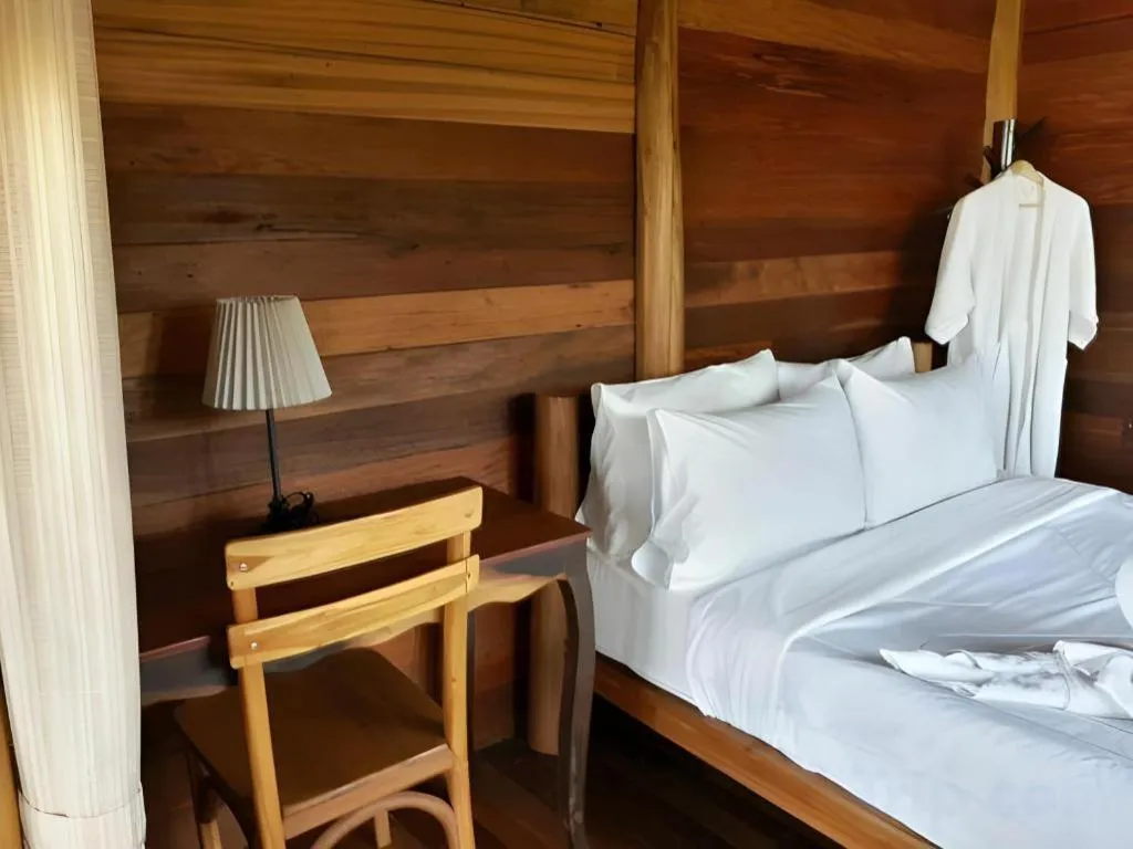 Bed in Gin's Greenery Resort