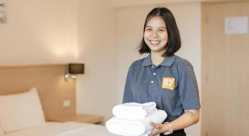 Bed in B2 Map Ta Phut Boutique & Budget Hotel Bed in B2 Map Ta Phut Boutique & Budget Hotel