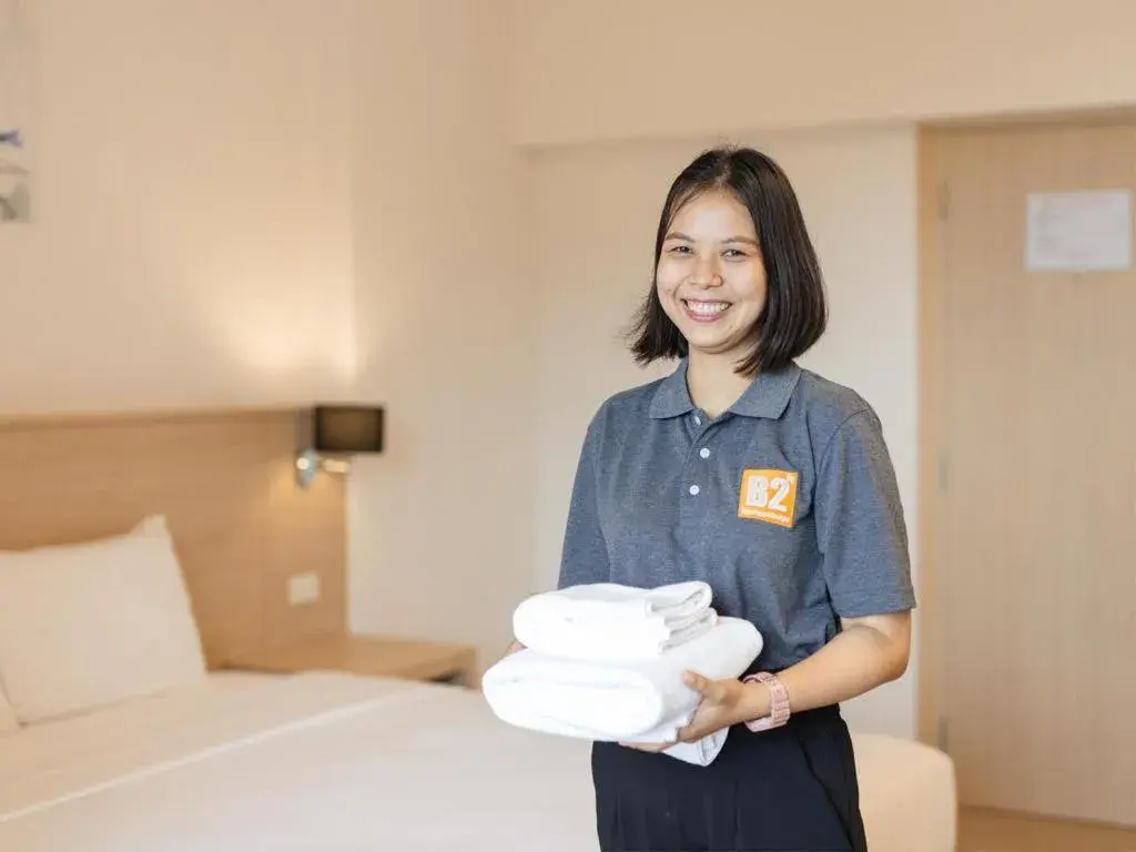Bed in B2 Map Ta Phut Boutique & Budget Hotel Bed in B2 Map Ta Phut Boutique & Budget Hotel