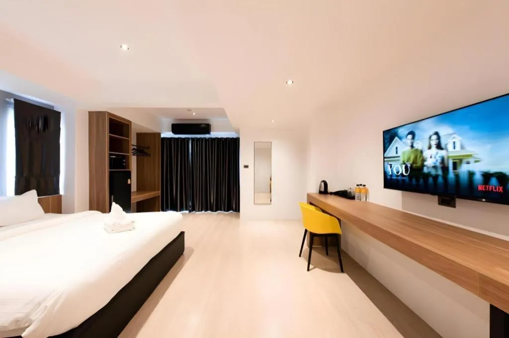 Bed in Yellotel Chang Klan Chiang Mai