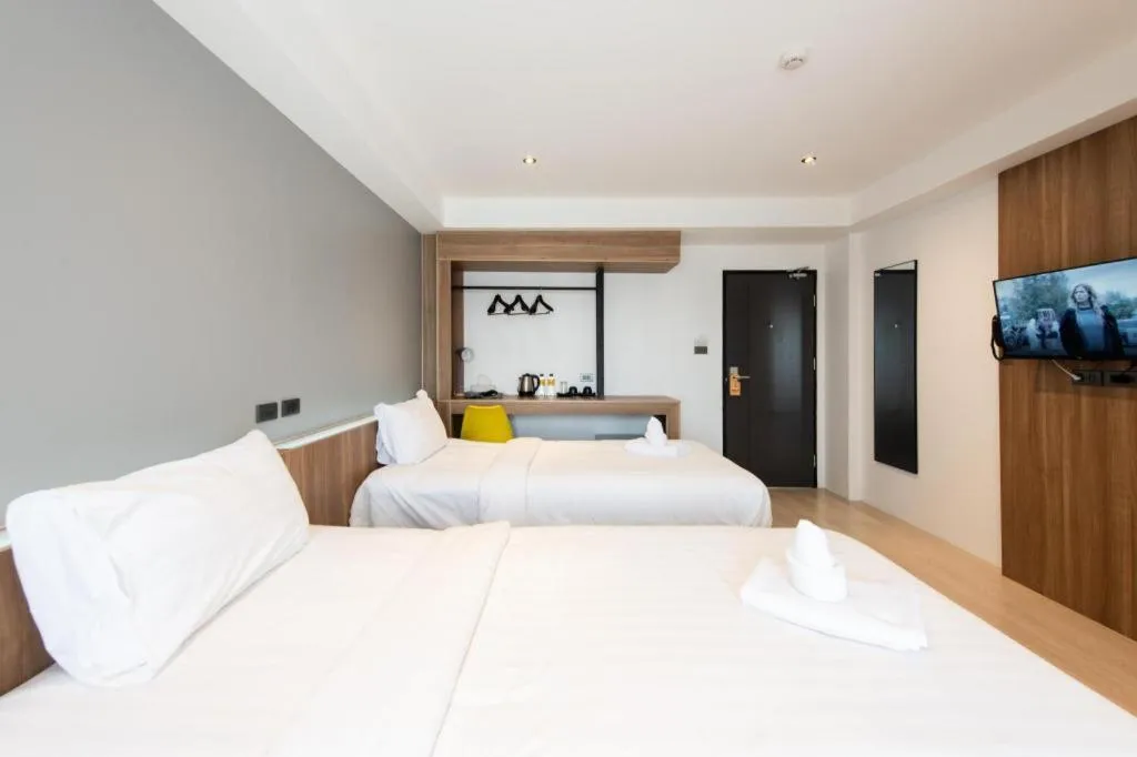 Bed in Yellotel Chang Klan Chiang Mai