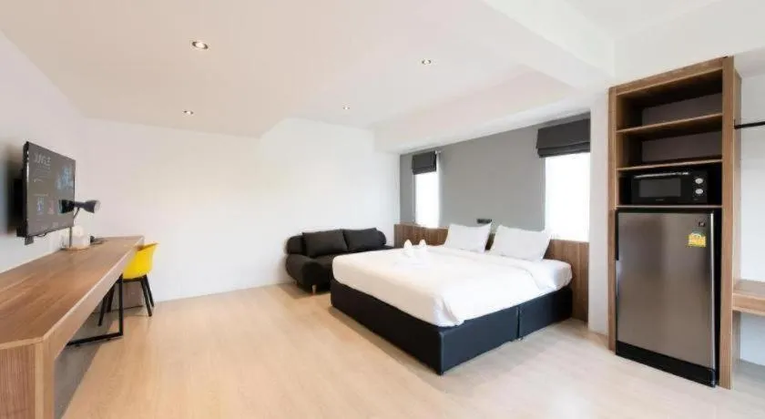 Bed in Yellotel Chang Klan Chiang Mai