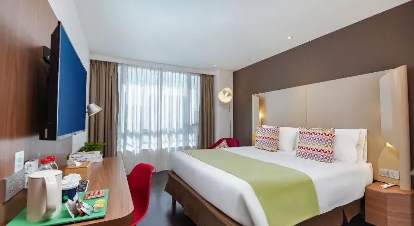 Bed in Campanile Hotel Suzhou Dushu Lake Tongyuan Road South Metro Station