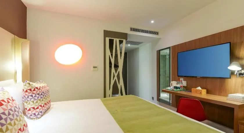 Bed in Campanile Hotel Suzhou Dushu Lake Tongyuan Road South Metro Station