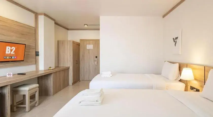 Bed in B2 Phitsanulok Boutique & Budget Hotel Bed in B2 Phitsanulok Boutique & Budget Hotel