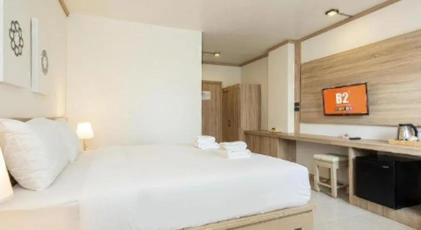 Bed in B2 Phitsanulok Boutique & Budget Hotel