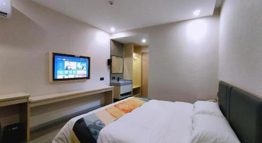 Bed in Shell Hotel Wuxi Huishan District Chang'an Town