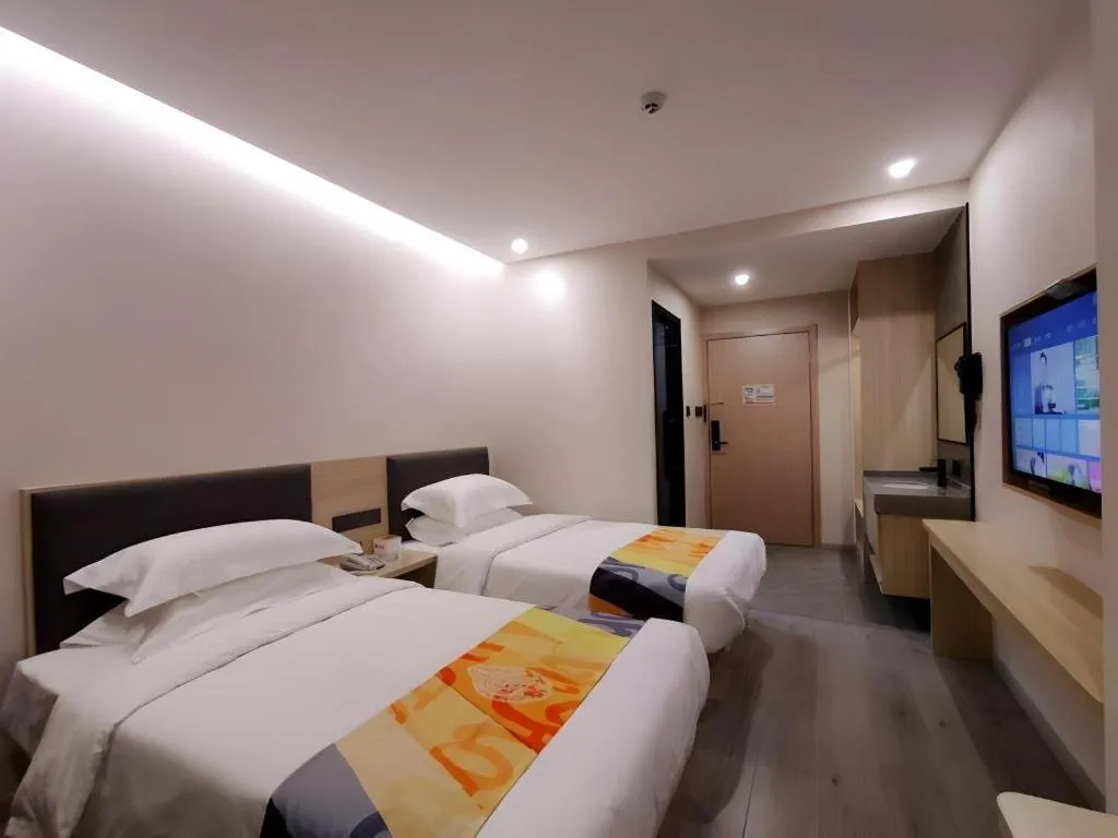 Bed in Shell Hotel Wuxi Huishan District Chang'an Town