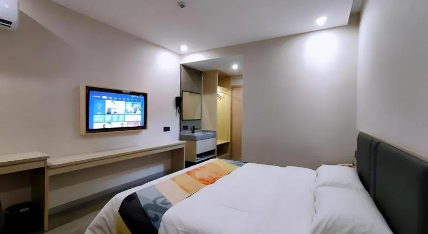 Bed in Shell Hotel Wuxi Huishan District Chang'an Town