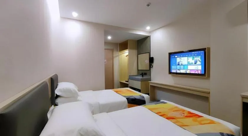 Bed in Shell Hotel Wuxi Huishan District Chang'an Town