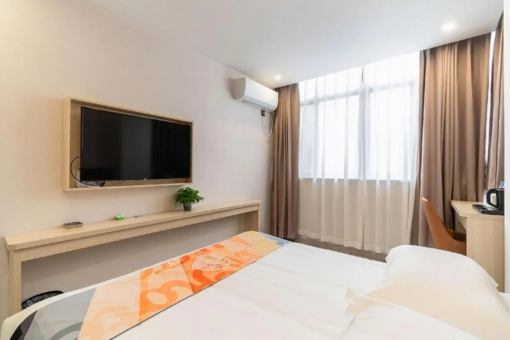 Bed in Shell Hotel Wuxi Huishan District Chang'an Town