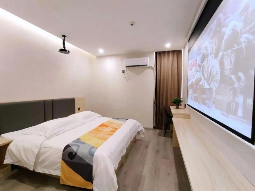 Bed in Shell Hotel Wuxi Huishan District Chang'an Town