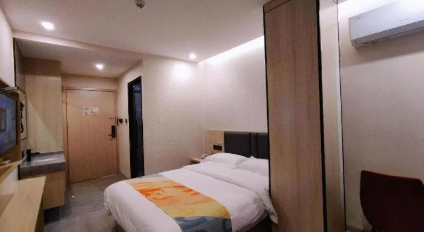 Bed in Shell Hotel Wuxi Huishan District Chang'an Town