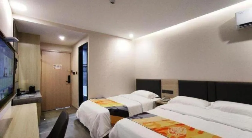 Bed in Shell Hotel Wuxi Huishan District Chang'an Town