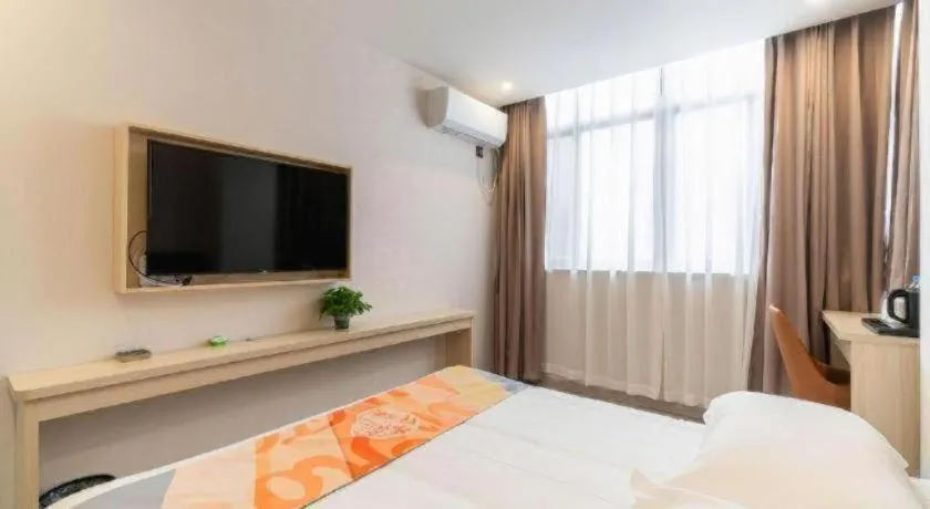 Bed in Shell Hotel Wuxi Huishan District Chang'an Town