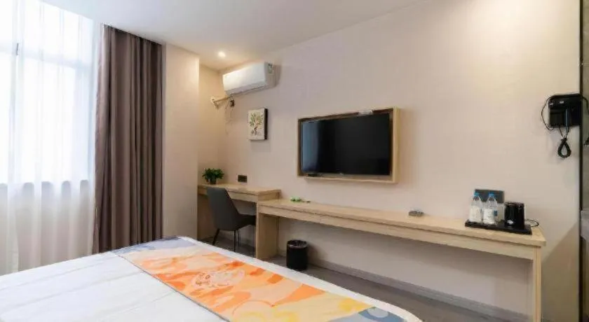 Bed in Shell Hotel Wuxi Huishan District Chang'an Town