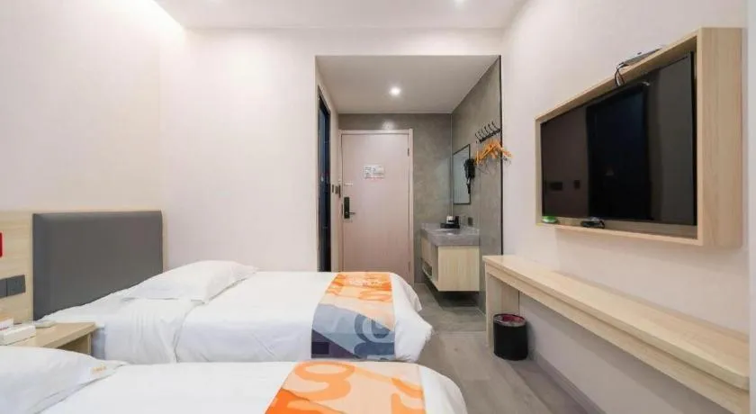 Bed in Shell Hotel Wuxi Huishan District Chang'an Town