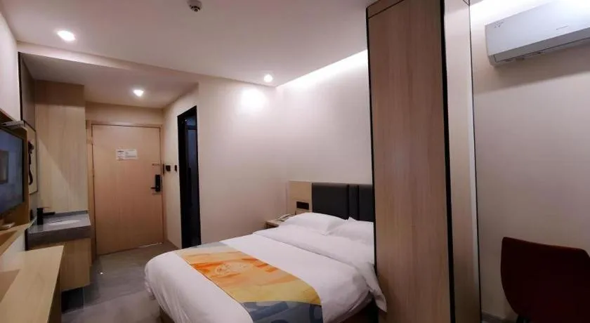 Bed in Shell Hotel Wuxi Huishan District Chang'an Town