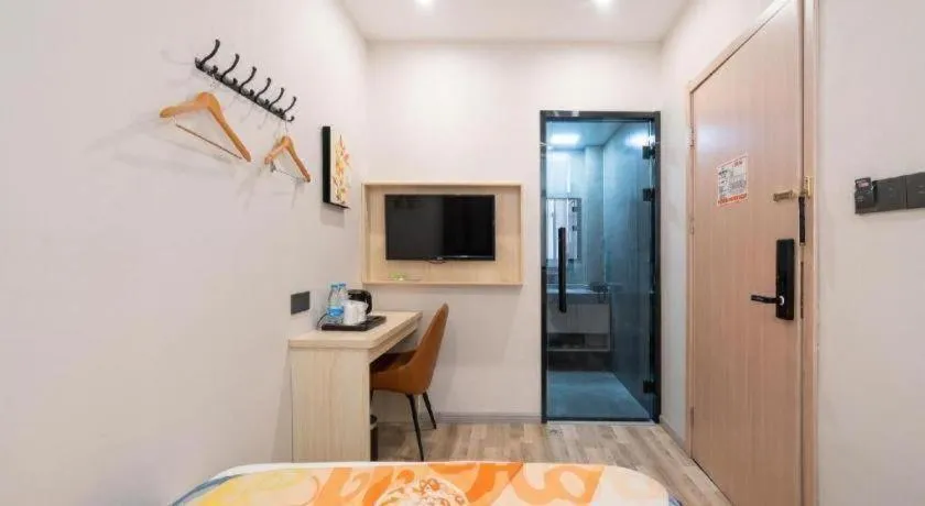 Bed in Shell Hotel Wuxi Huishan District Chang'an Town