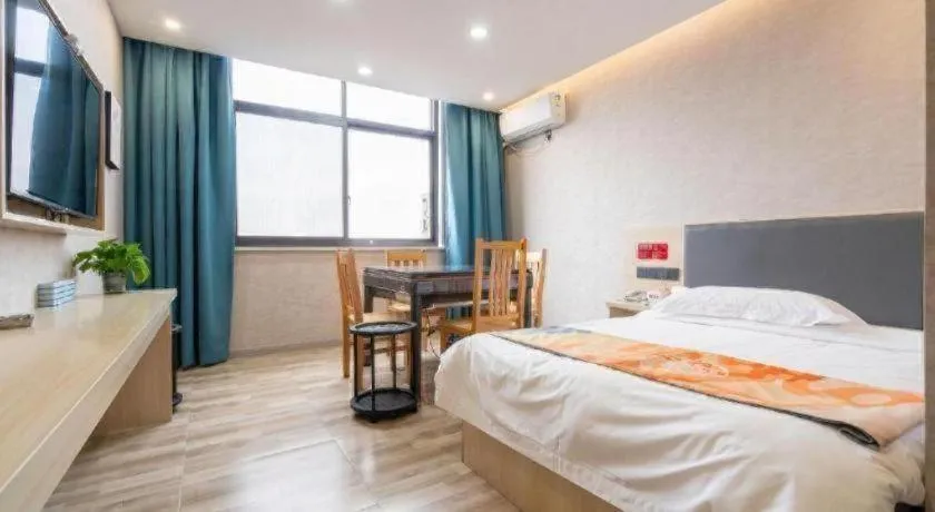 Bed in Shell Hotel Wuxi Huishan District Chang'an Town