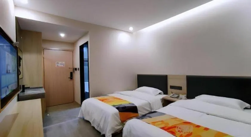 Bed in Shell Hotel Wuxi Huishan District Chang'an Town