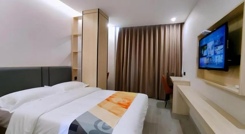 Bed in Shell Hotel Wuxi Huishan District Chang'an Town